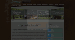 Desktop Screenshot of leaningtreegolf.com